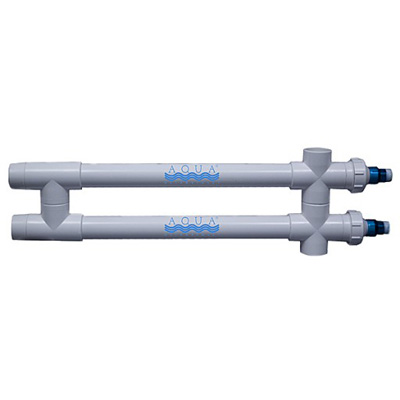 A00080 Aqua UV Classic - 80 Watt Clarifier/Sterilizer - White - 2" Ports
